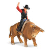Schleich Exclusive Cowboy with bull-72120-Animal Kingdoms Toy Store