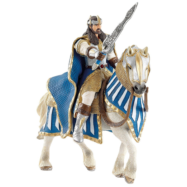 Schleich Griffin Knight King on Horse-70119-Animal Kingdoms Toy Store