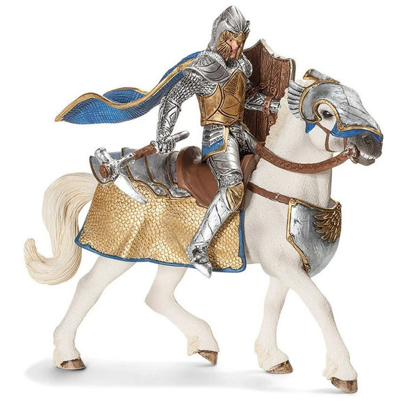Schleich Griffin Knight on Horse-70108-Animal Kingdoms Toy Store