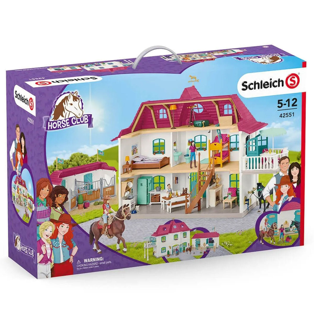 Schleich Horse Club Lakeside Horse Farm-42551-Animal Kingdoms Toy Store