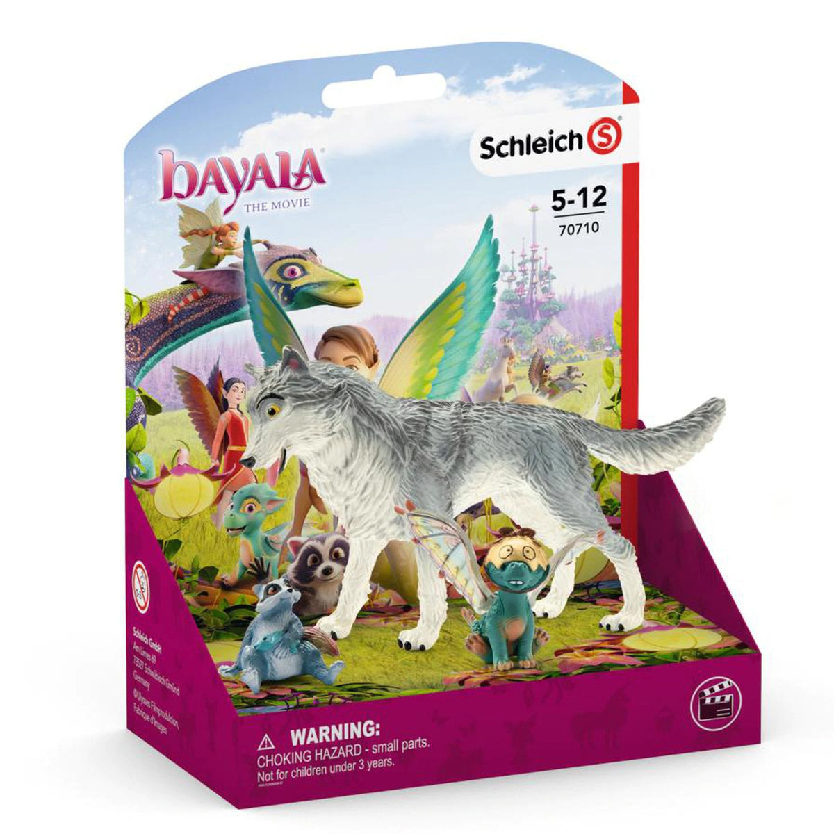 Schleich Lykos, Nugur & Piuh-70710-Animal Kingdoms Toy Store