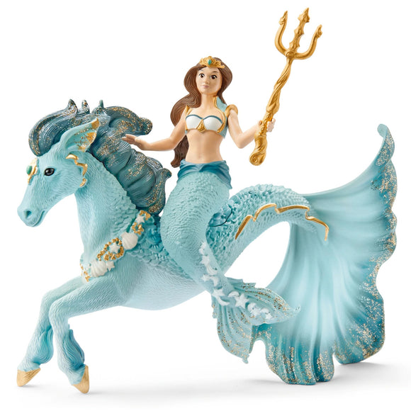 Schleich Mermaid Eyela Riding Unicorn-70594-Animal Kingdoms Toy Store