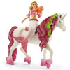 Schleich Mermaid Feya Riding Unicorn-70593-Animal Kingdoms Toy Store
