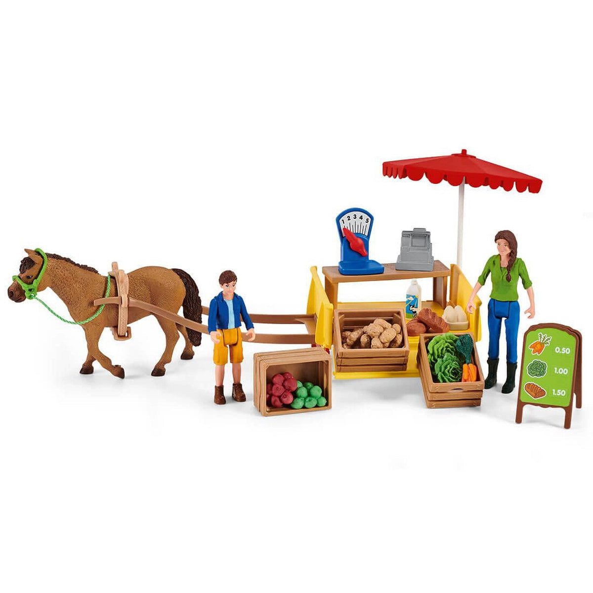 Schleich Mobile Farm Stand-42528-Animal Kingdoms Toy Store