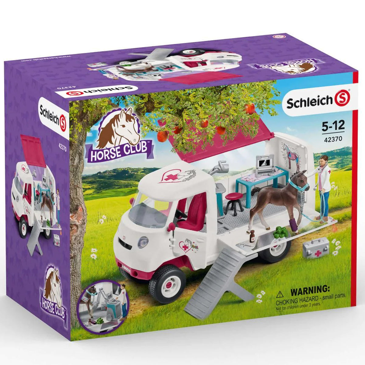 Schleich Mobile Vet with Hanoverian Foal
