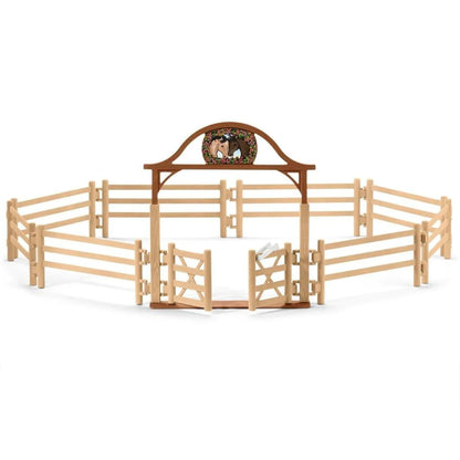 Schleich Paddock with Entry Gate - Damaged Box