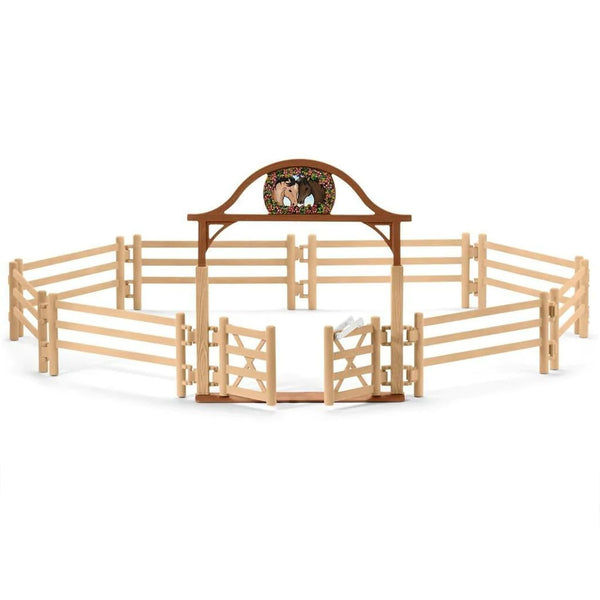Schleich Paddock with Entry Gate - Damaged Box