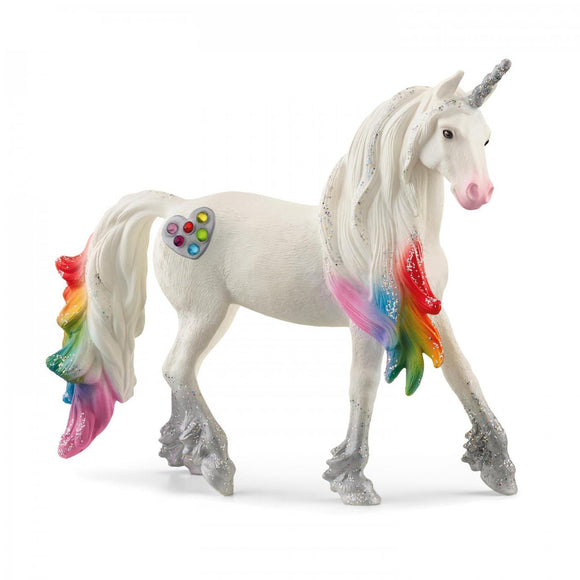 Schleich Rainbow Unicorn Stallion-70725-Animal Kingdoms Toy Store
