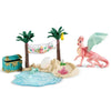 Schleich Treasure Island with Dragon Mama and Baby