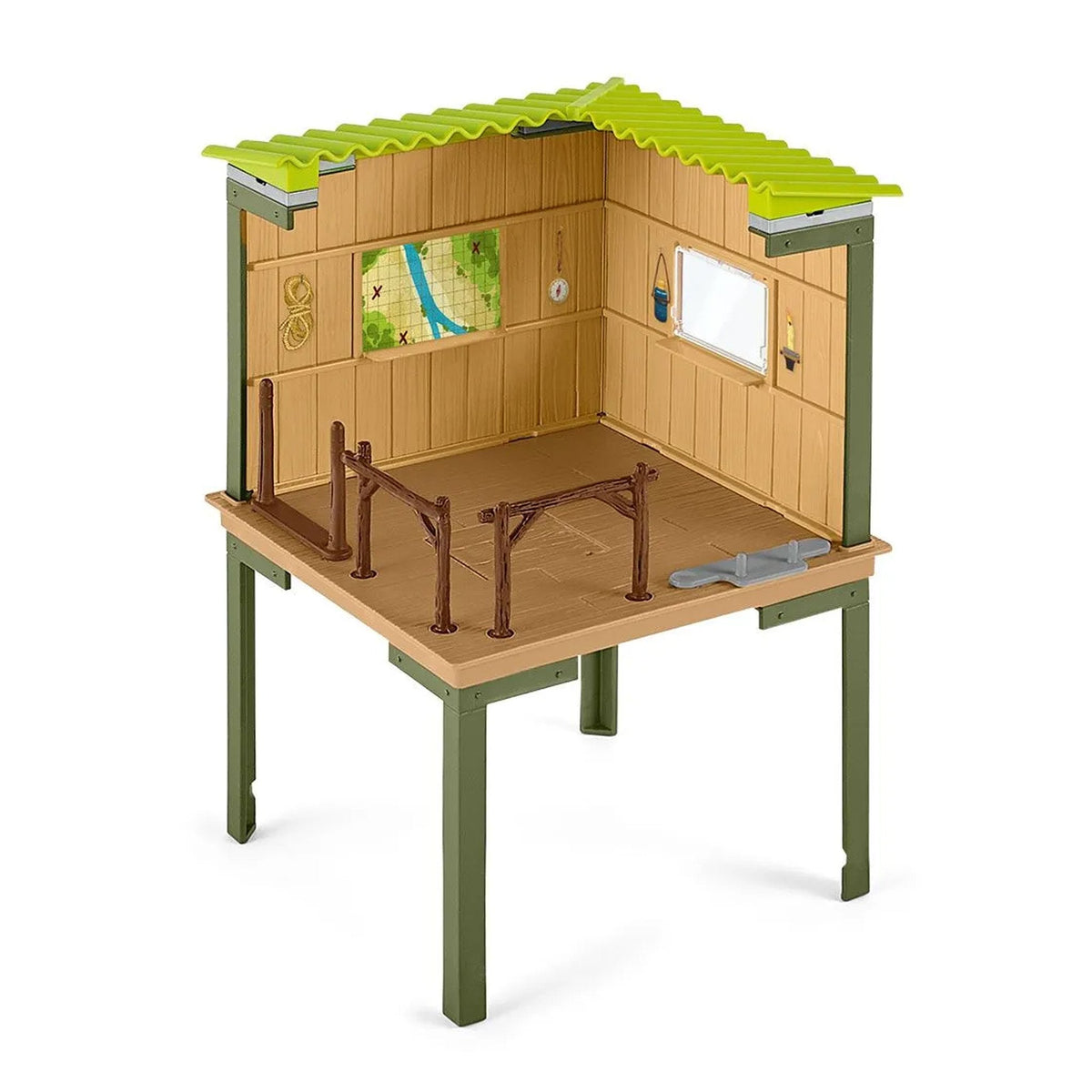 Schleich Wild Life Ranger Adventure Station-42507-Animal Kingdoms Toy Store