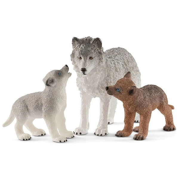 Schleich Wolf Mother with Pups