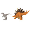 Jurassic World Dominion Minis Stegosaurus and Atrociraptor