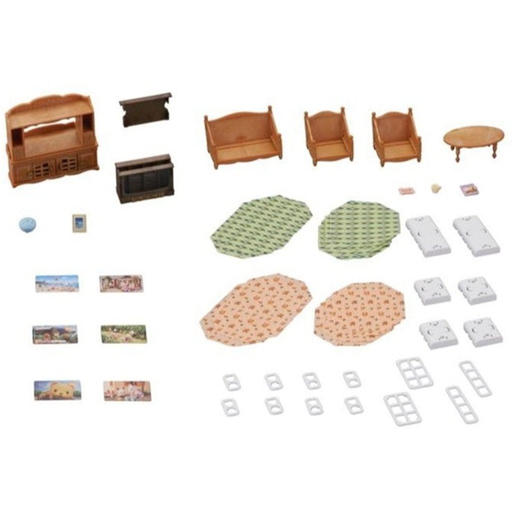 Sylvanian Families Comfy Living Room Set-5339-Animal Kingdoms Toy Store