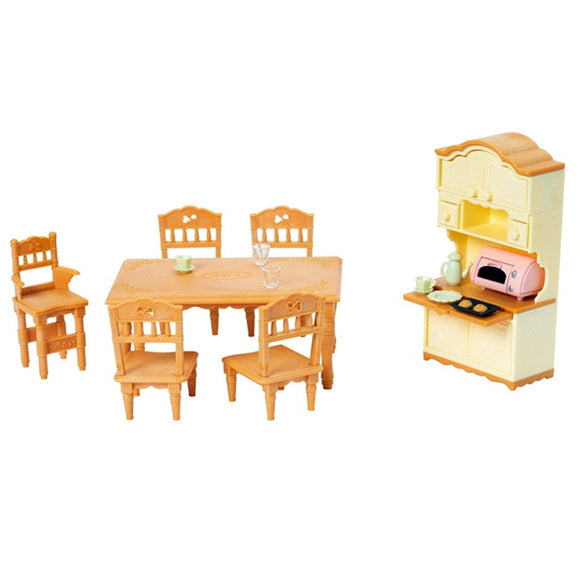 Sylvanian Families Dining room set-5340-Animal Kingdoms Toy Store