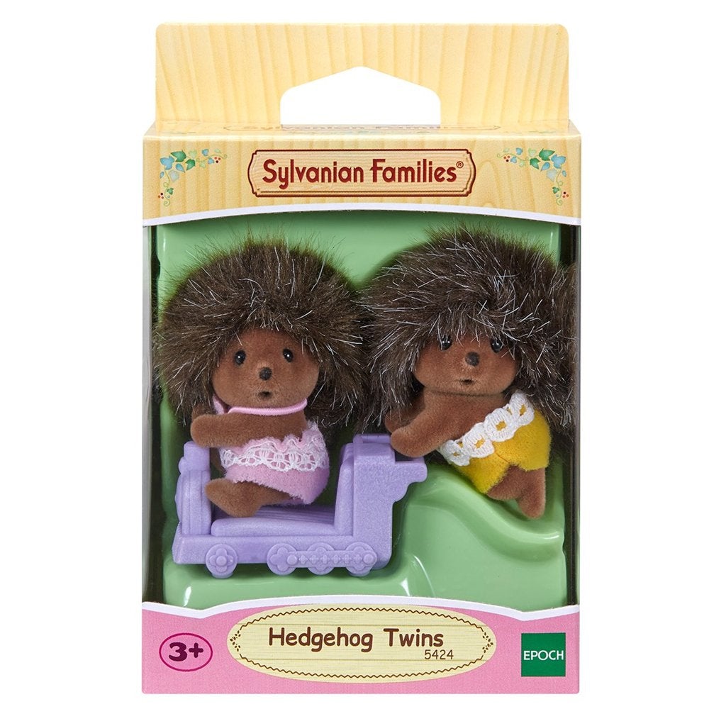 Sylvanian Families Hedgehog Twins with Ride-on-5424-Animal Kingdoms Toy Store