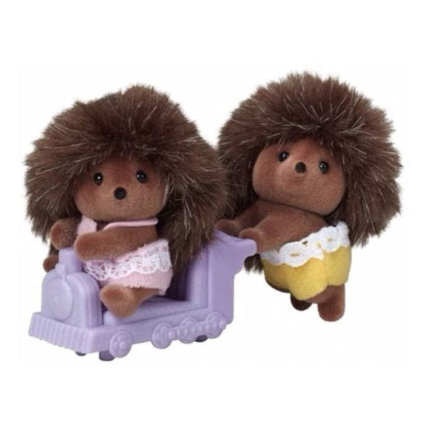 Sylvanian Families Hedgehog Twins with Ride-on-5424-Animal Kingdoms Toy Store