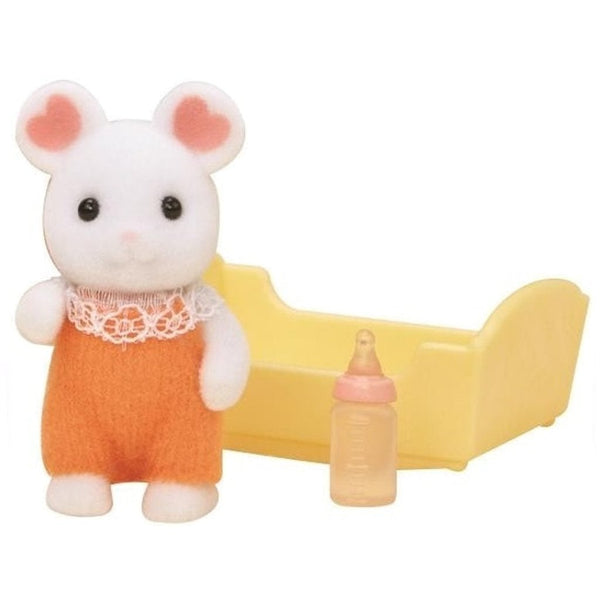 Sylvanian Families Marshmallow Mouse Baby-5336-Animal Kingdoms Toy Store