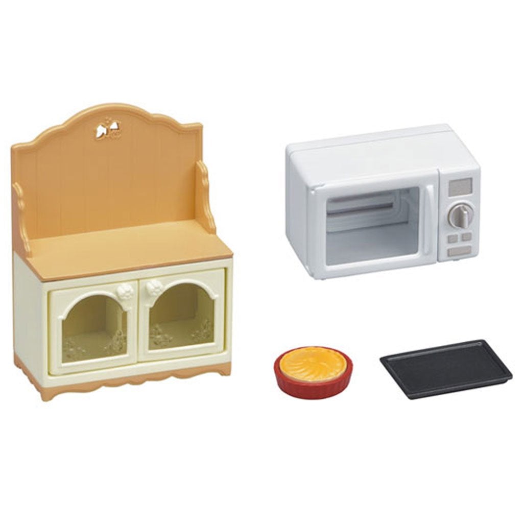 Sylvanian Families Microwave Cabinet-5443-Animal Kingdoms Toy Store