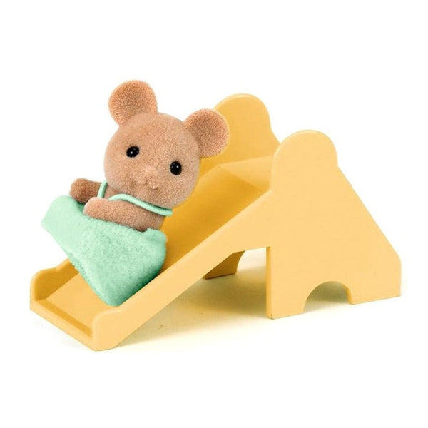 Sylvanian Families Mouse Baby With Slide-4562-Animal Kingdoms Toy Store