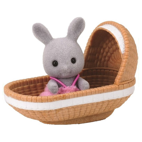 Sylvanian Families Rabbit With Crib Hang Sell-4558-Animal Kingdoms Toy Store