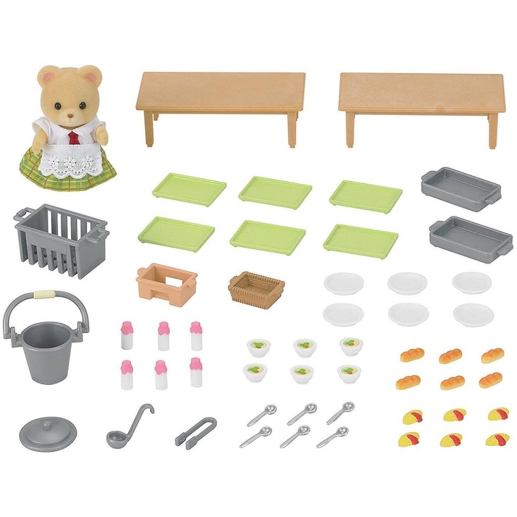 Sylvanian Families School Lunch Set