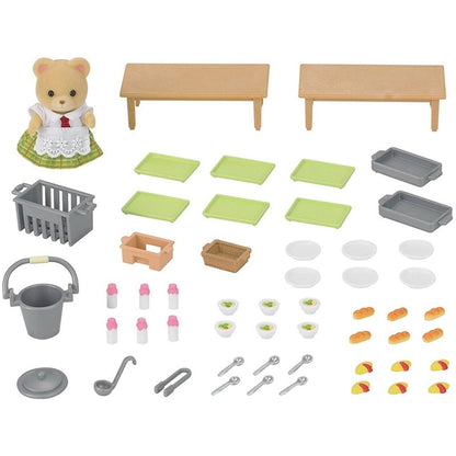 Sylvanian Families School Lunch Set