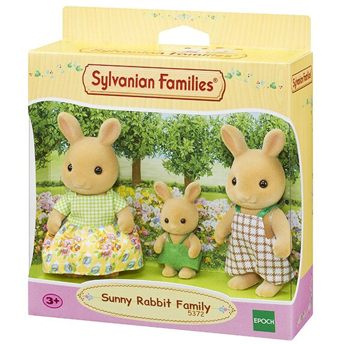 Sylvanian Families Sunny Rabbit Family-5372-Animal Kingdoms Toy Store