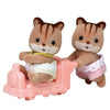 Sylvanian Families Walnut Squirrel Twins-5421-Animal Kingdoms Toy Store