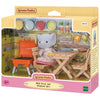 Sylvanian Families BBQ Picnic Set with Elephant Girl