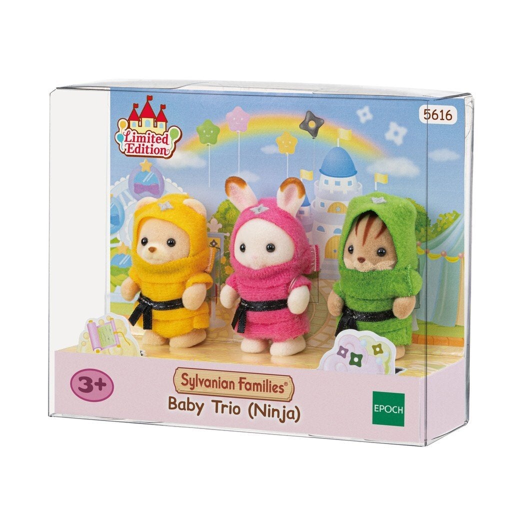 Sylvanian Families Exclusive Ninja Trio-5616-Animal Kingdoms Toy Store