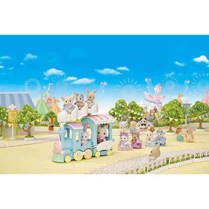 Sylvanian Families Floating Cloud Rainbow Train