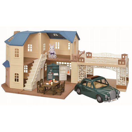 Sylvanian Families Large House with Car Port Set