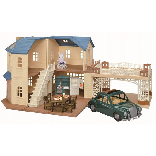 Sylvanian Families Large House with Car Port Set - Pre Sale