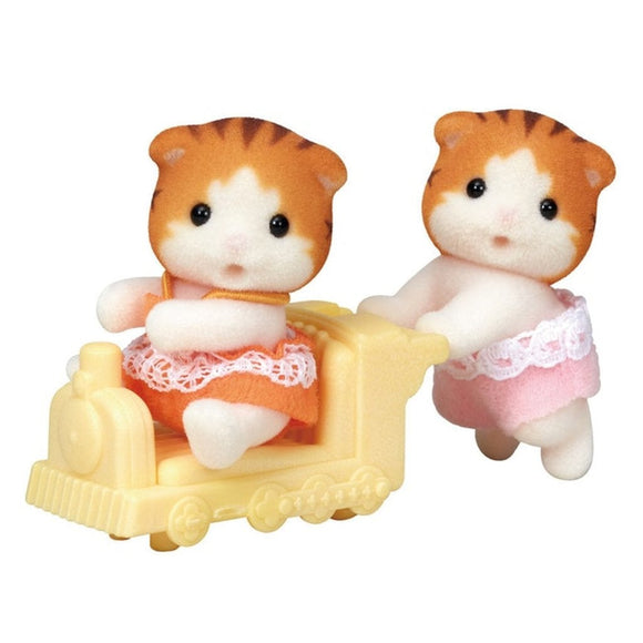 Sylvanian Families Maple Cat Twins-5423-Animal Kingdoms Toy Store