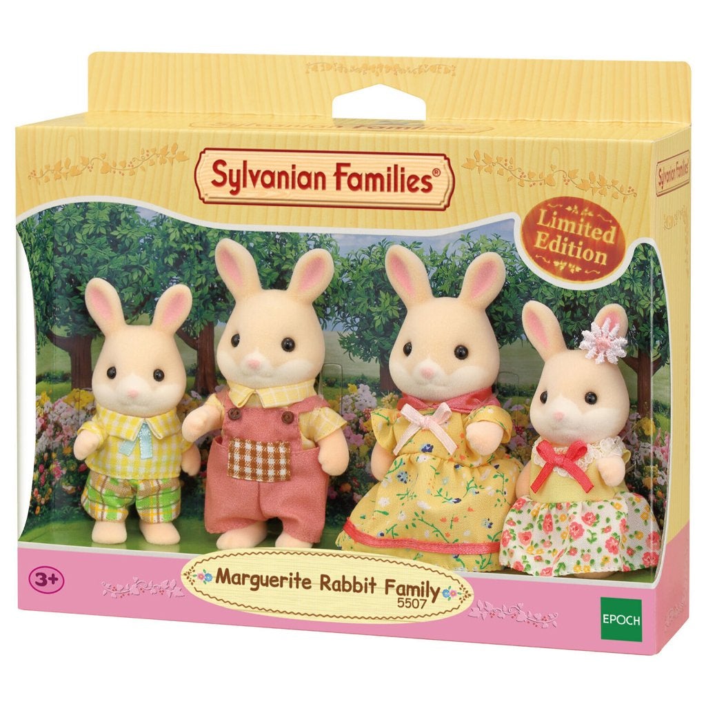 Sylvanian Families Marguerite Rabbit Family Limited Edition-5507-Animal Kingdoms Toy Store