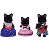 Sylvanian Families Midnight Cat Family-5530-Animal Kingdoms Toy Store