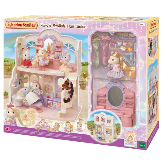 Sylvanian Families Pony's Stylish Hair Salon