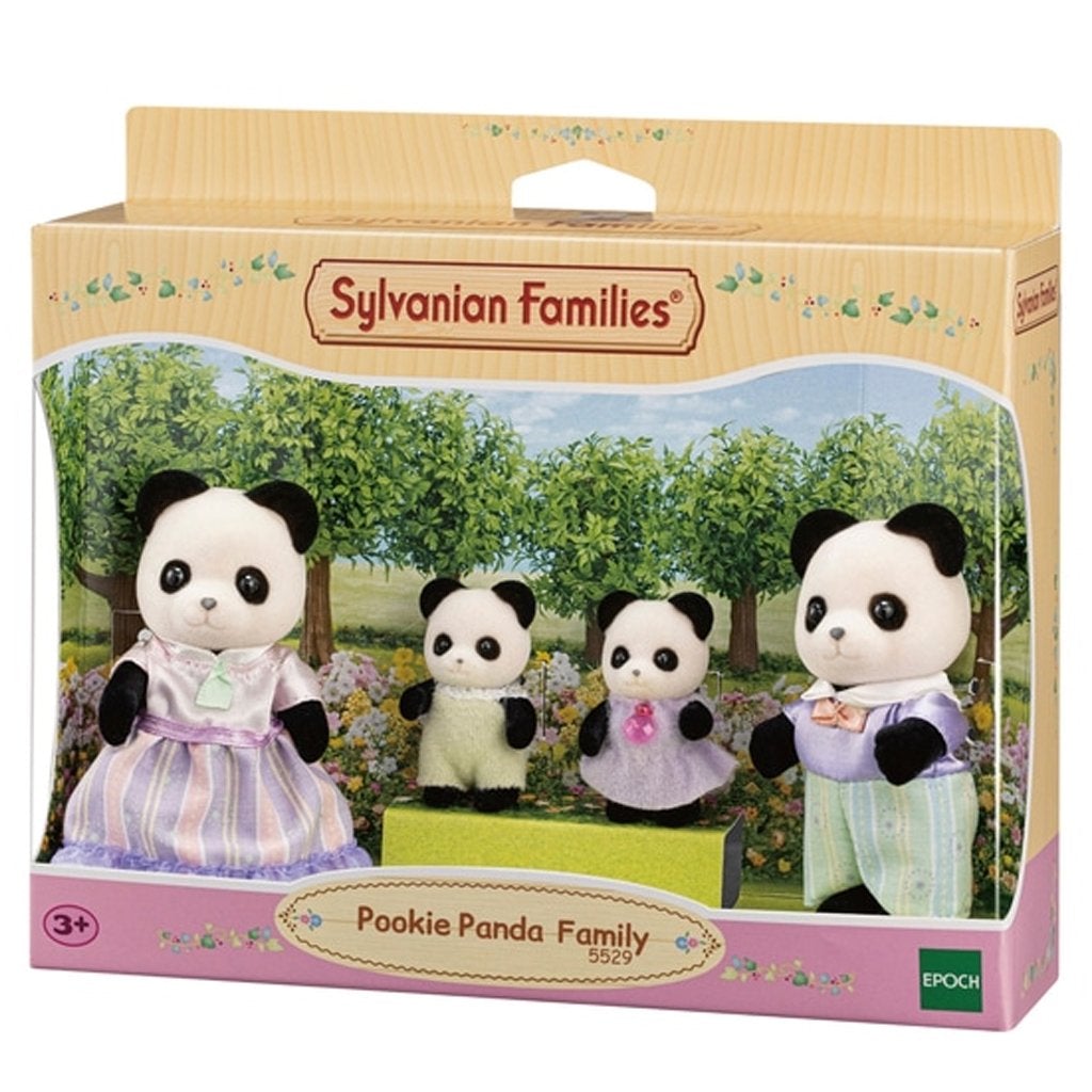 Sylvanian Families Pookie Panda Family-SF5529-Animal Kingdoms Toy Store