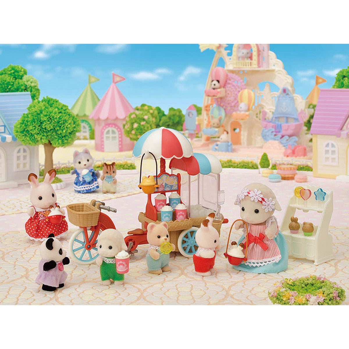 Sylvanian Families Popcorn Delivery Trike - Pre Sale