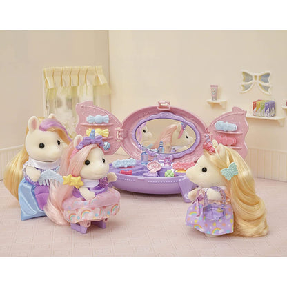Sylvanian Families Pony's Vanity Dresser Set