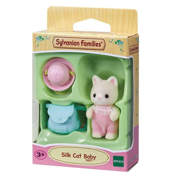 Sylvanian Families Silk Cat Baby-5407-Animal Kingdoms Toy Store
