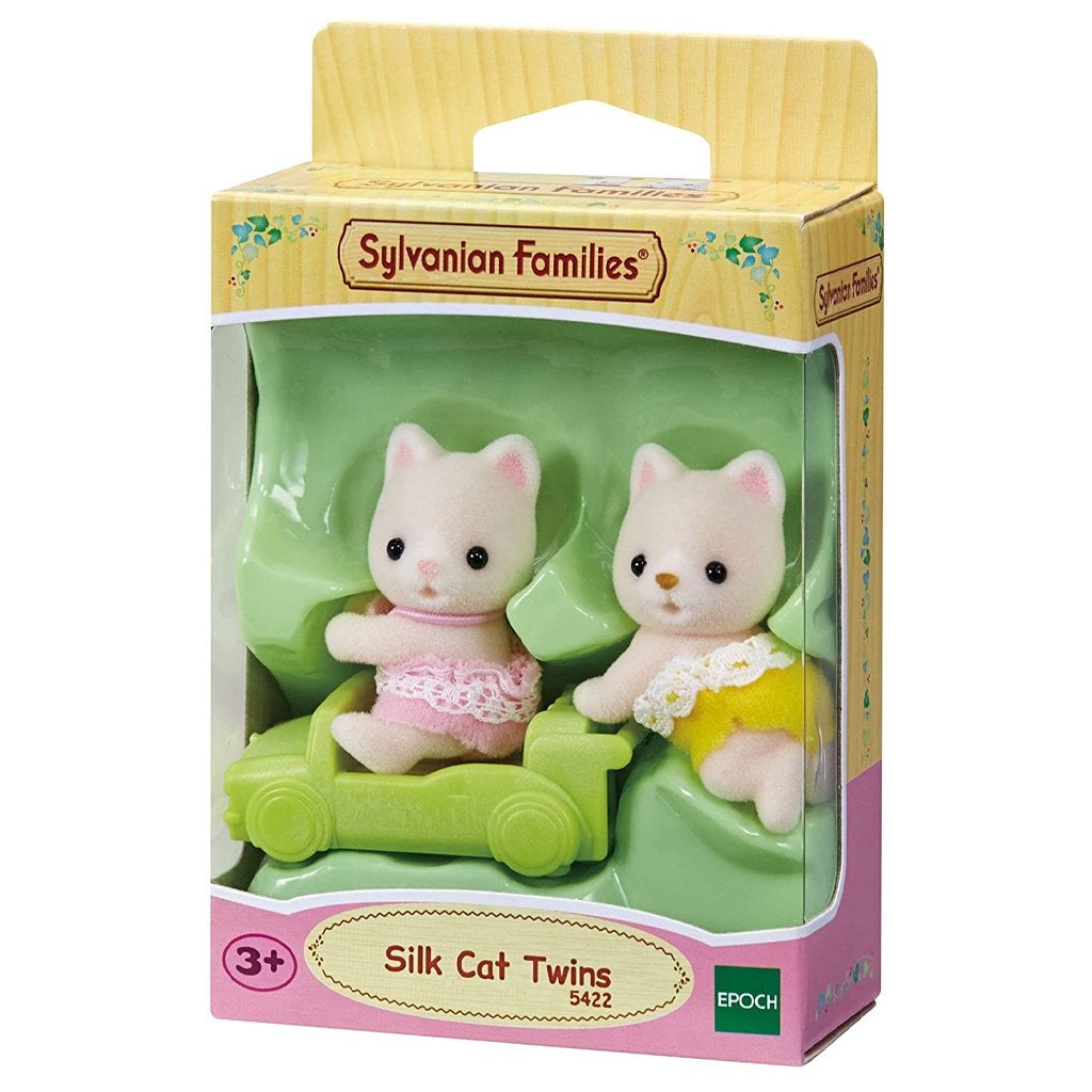 Sylvanian Families Silk Cat Twins-5422-Animal Kingdoms Toy Store