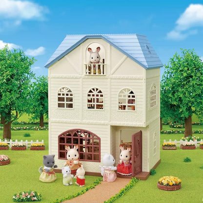 Sylvanian Families Sky Blue Terrace Gift Set-5513-Animal Kingdoms Toy Store