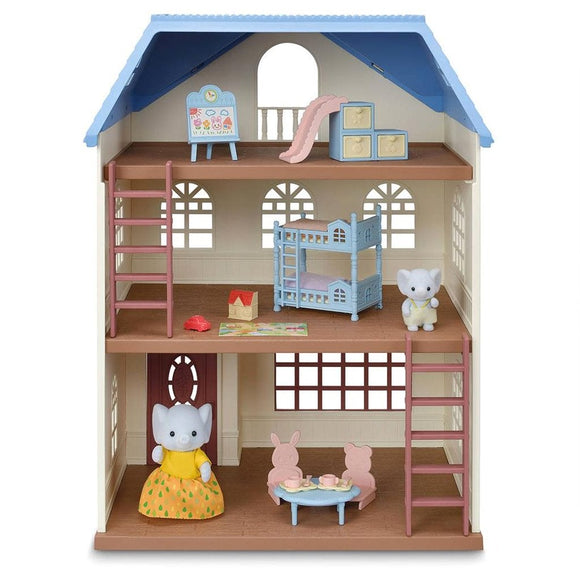 Sylvanian Families Sky Blue Terrace Gift Set-5513-Animal Kingdoms Toy Store