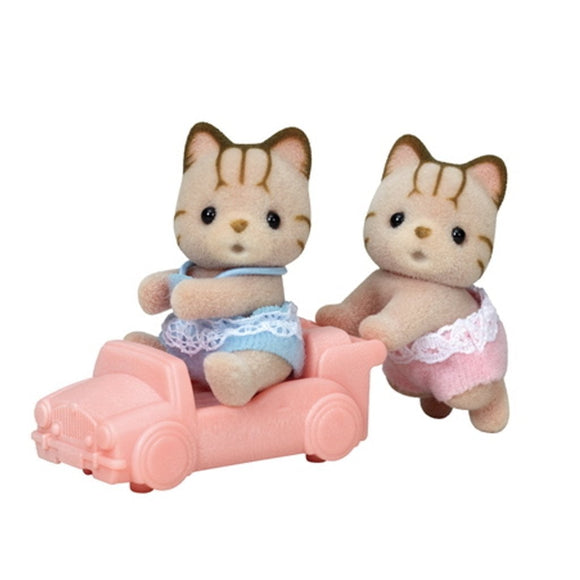 Sylvanian Families Striped Cat Twin-5429-Animal Kingdoms Toy Store