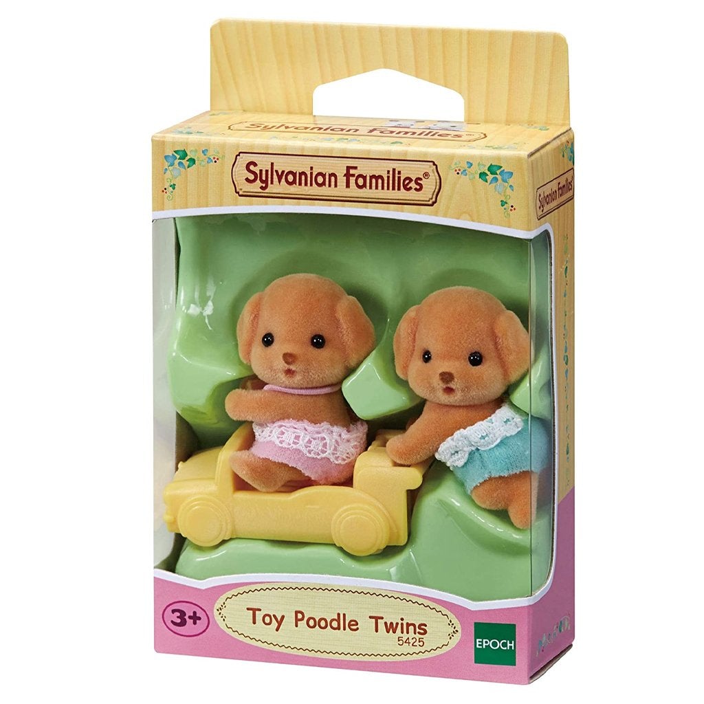 Sylvanian Families Toy Poodle Twins-5425-Animal Kingdoms Toy Store