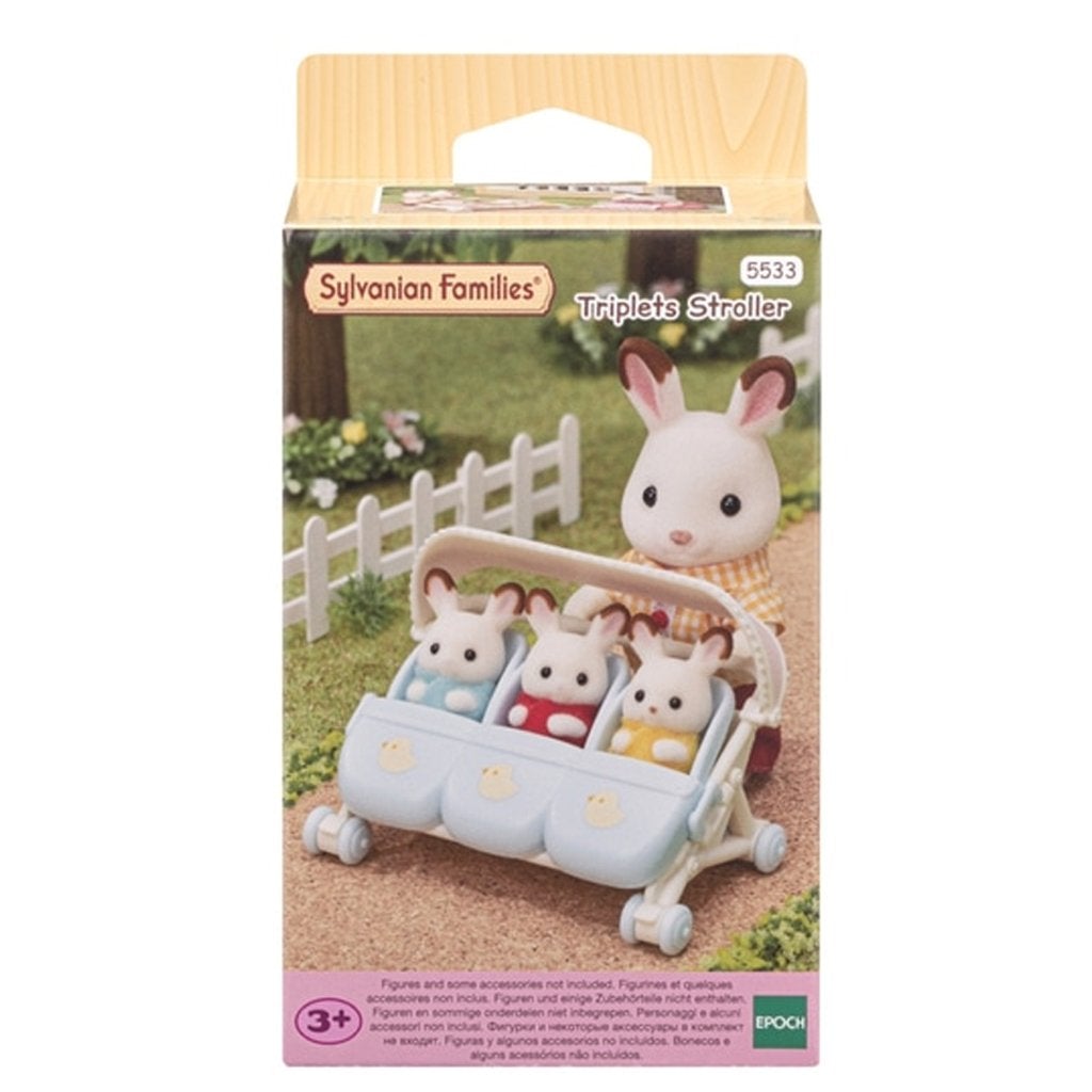 Sylvanian Families Triplets Stroller-5533-Animal Kingdoms Toy Store