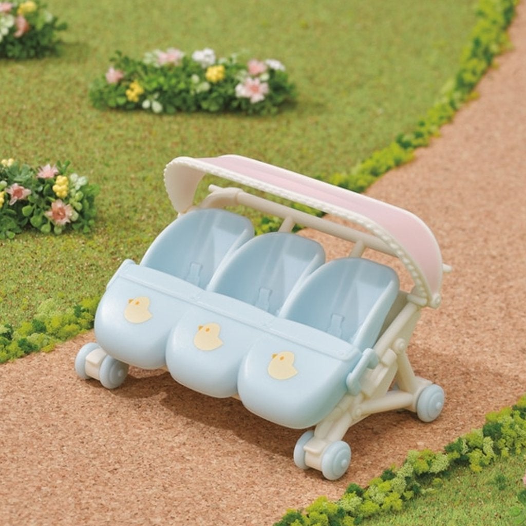 Sylvanian Families Triplets Stroller-5533-Animal Kingdoms Toy Store