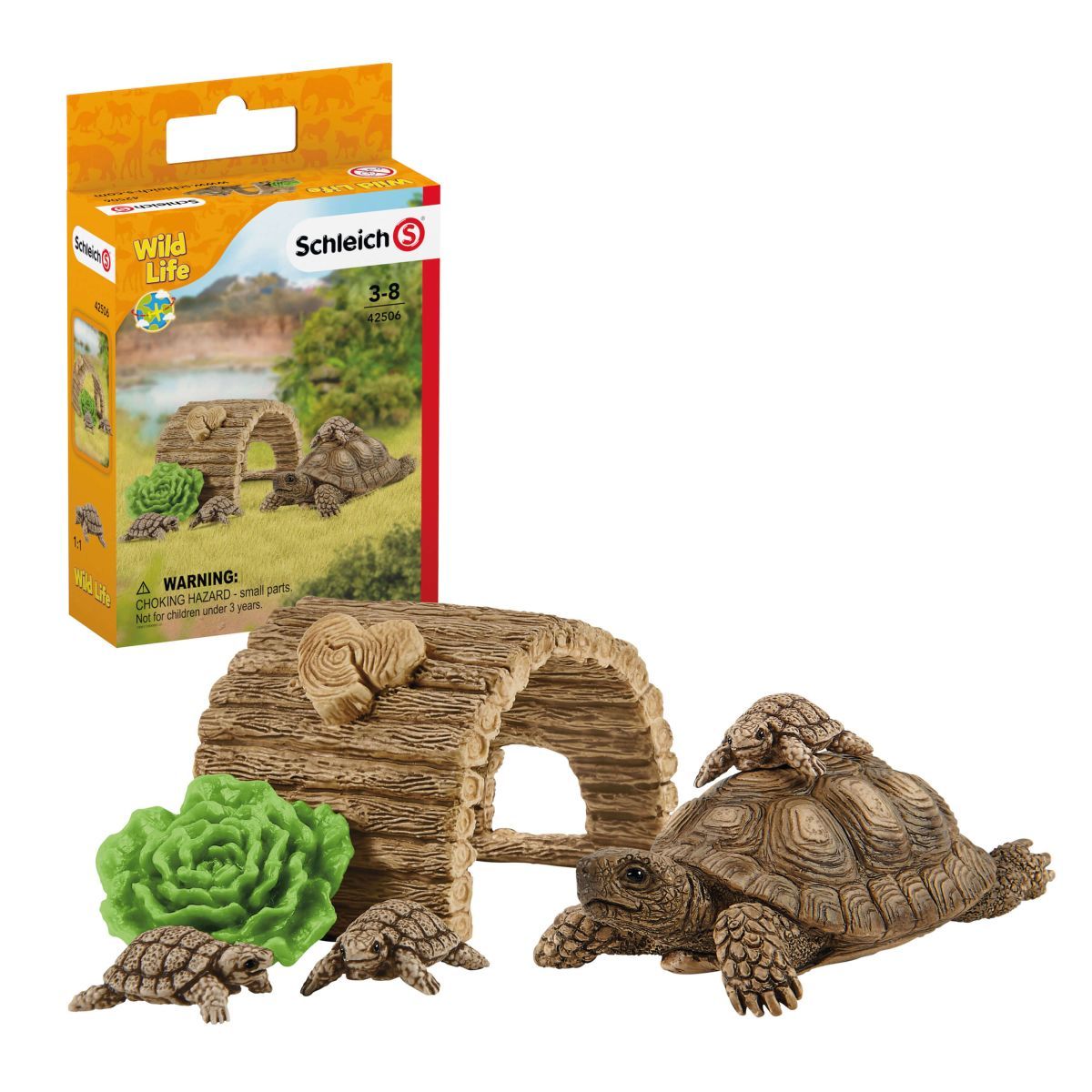Schleich Tortoise Home-42506-Animal Kingdoms Toy Store