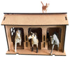 Kea Play Wooden 3 Bay Stall Stable